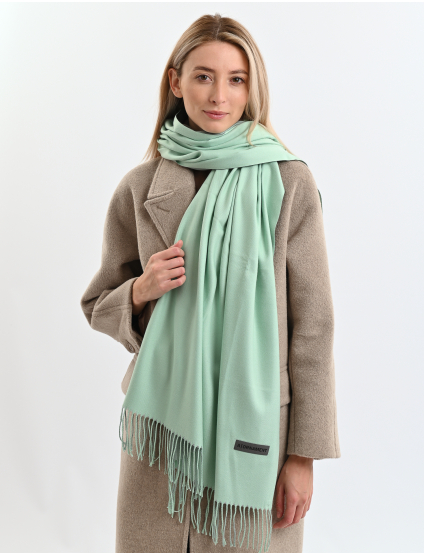 Шарф світло-зелений Картинка Шарф світло-зелений