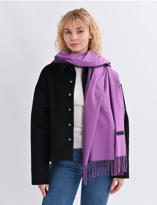 Шарф бузковий Картинка Шарф бузковий