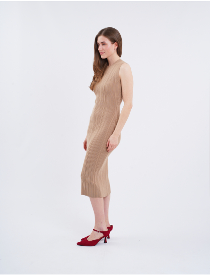 Картинка Сукня світло-коричнева