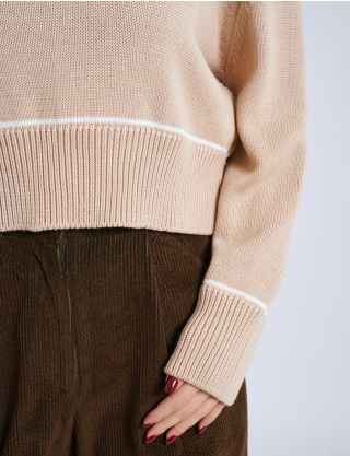 Картинка Светр бежевий