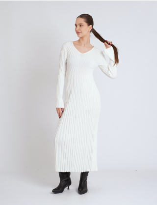 Картинка Сукня міді біла