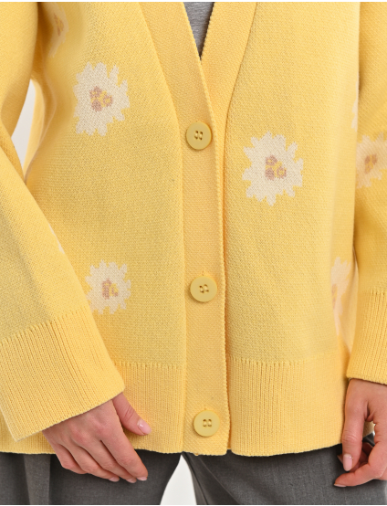 Картинка Кардиган жовтий