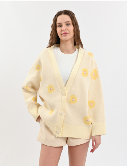 Картинка Кардиган білий