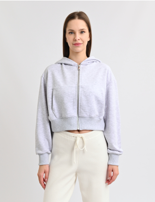 Картинка Худі світло-сіре