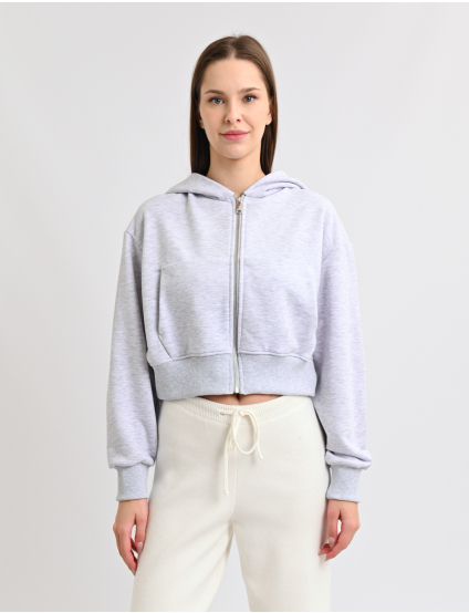Картинка Худі світло-сіре