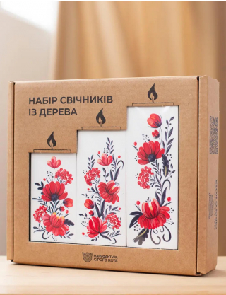 Картинка Набір підсвічників "Квіти"
