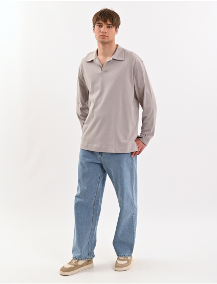 Картинка Лонгслів сірий