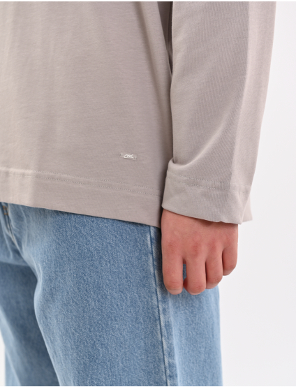 Картинка Лонгслів сірий