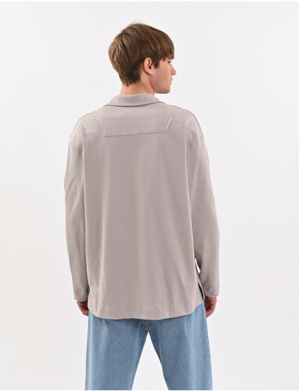 Картинка Лонгслів сірий