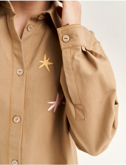 Картинка Сорочка "Казкова"  бежева 