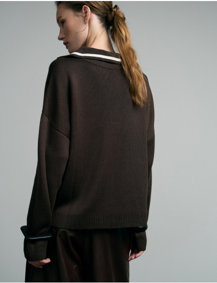 Картинка Кофта темно-коричнева 