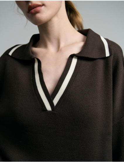 Картинка Кофта темно-коричнева 