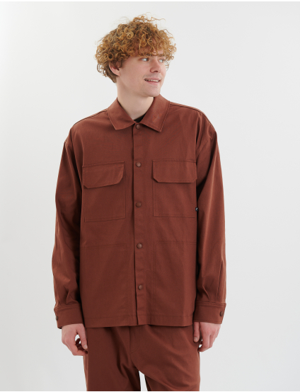 Картинка Сорочка коричнева 