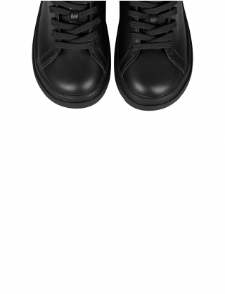 Черевики осінні чорні з натуральної шкіри Картинка Черевики осінні чорні з натуральної шкіри