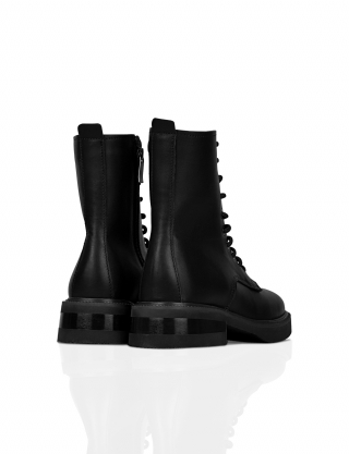 Черевики осінні чорні з натуральної шкіри Картинка Черевики осінні чорні з натуральної шкіри