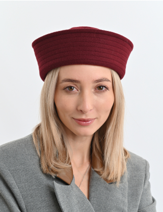 Картинка Кашкет бордовий