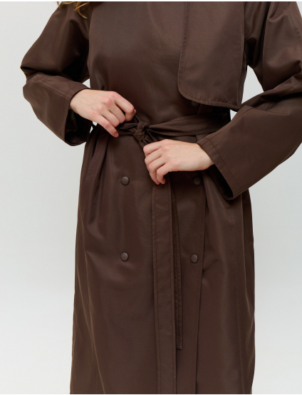 Картинка Плащ коричневий 