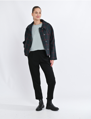 Пальто зелено-помаранчеве Картинка Пальто зелено-помаранчеве