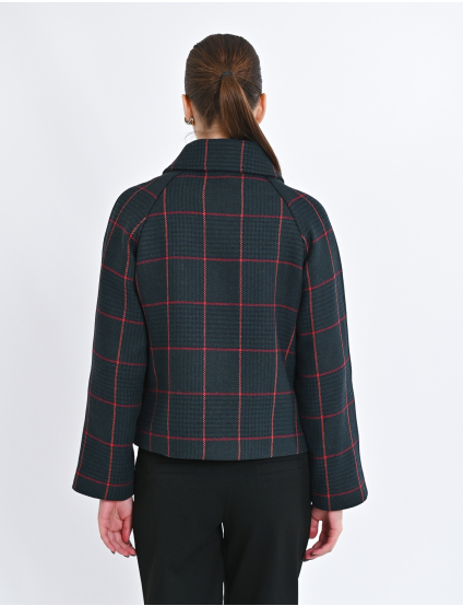 Картинка Пальто зелено-помаранчеве