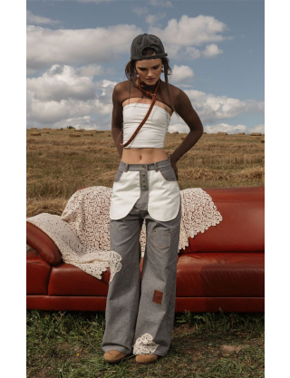 Картинка Джинси світло-сірі 