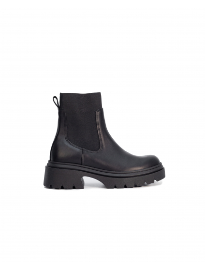 Картинка Черевики шкіряні чорні