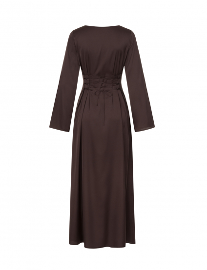 Картинка Сукня коричнева