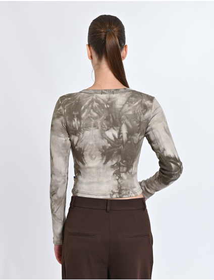 Картинка Лонгслів зелений