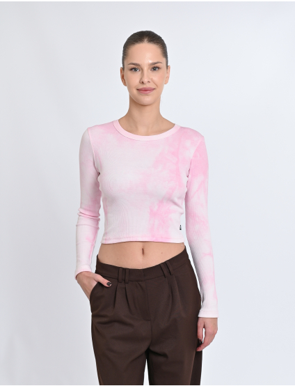 Картинка Лонгслів рожевий