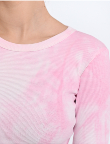 Картинка Лонгслів рожевий