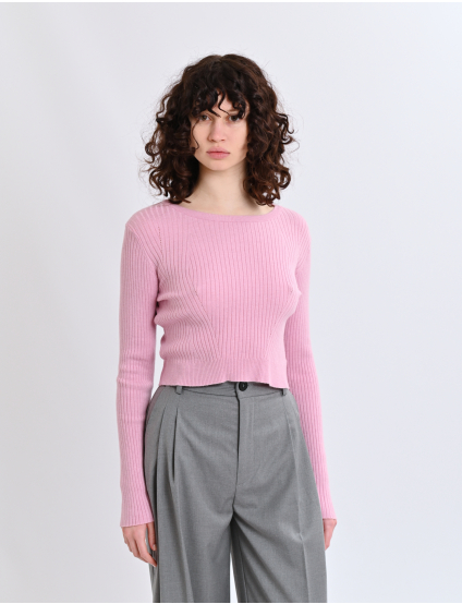 Картинка Светр рожевий 