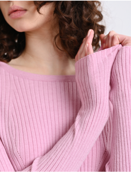 Картинка Светр рожевий 