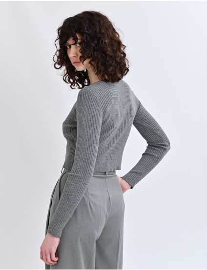 Картинка Светр темно-сірий 