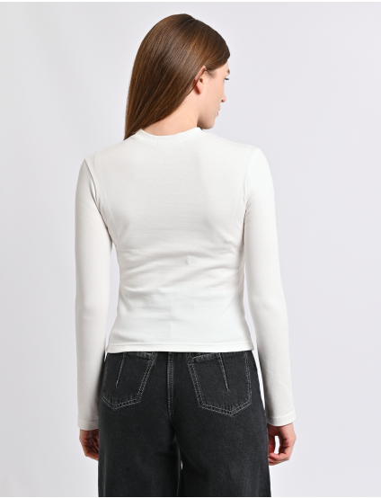 Картинка Лонгслів білий