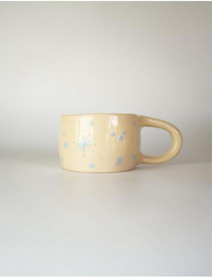 Картинка Керамічна чашка ручної роботи  «Хвостик пінгвіна»