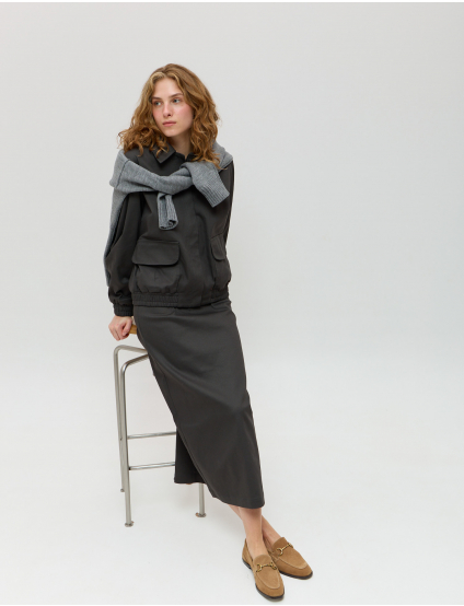 Картинка Куртка темно-сіра 