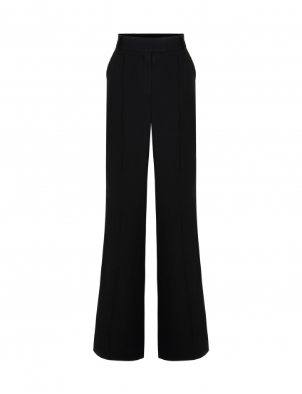 Картинка Брюки кльош чорні