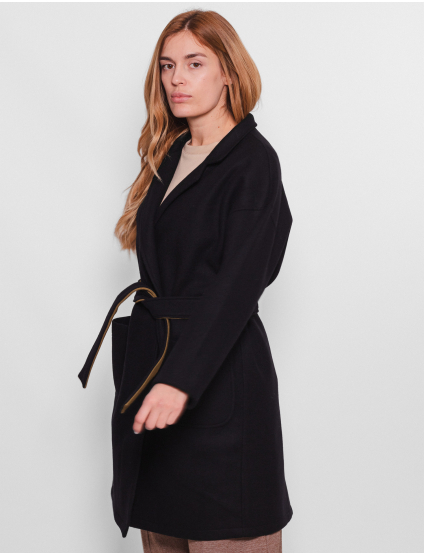 Картинка Напівпальто-кардиган з італійської сумішевої вовни