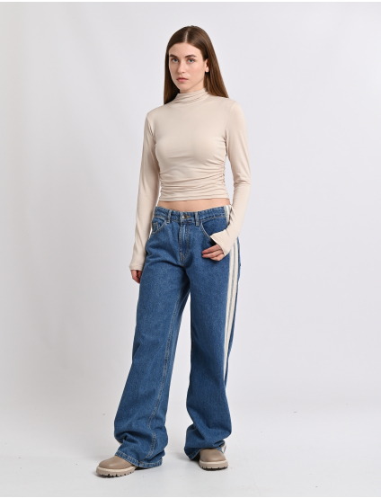 Картинка Лонгслів бежевий