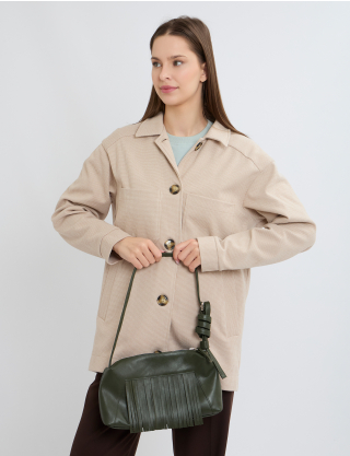 Картинка Сумка темно-зелена