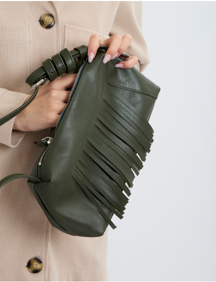 Картинка Сумка темно-зелена