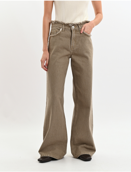 Картинка Джинси бежеві