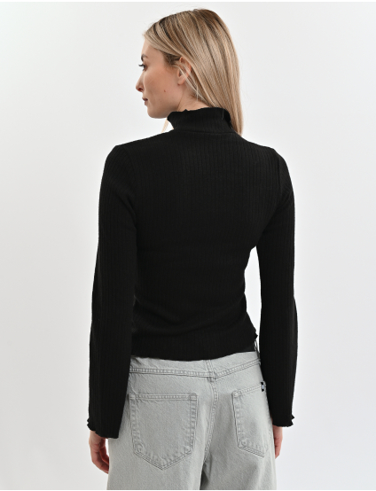 Картинка Лонгслів чорний