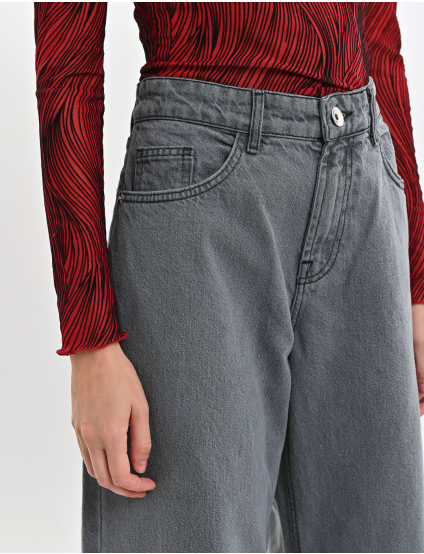 Картинка Джинси темно-сірі