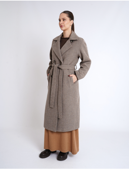 Картинка Пальто бежево-сіре