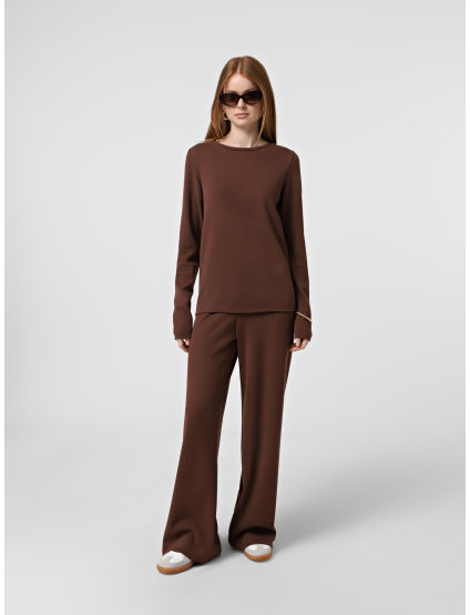 Картинка Светр коричневий