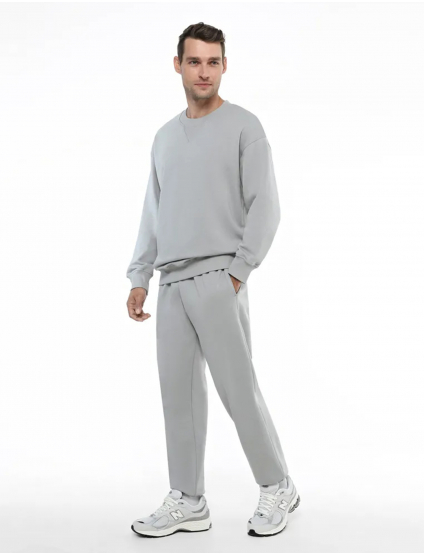 Картинка Чоловічі світло-сірі трикотажні штани