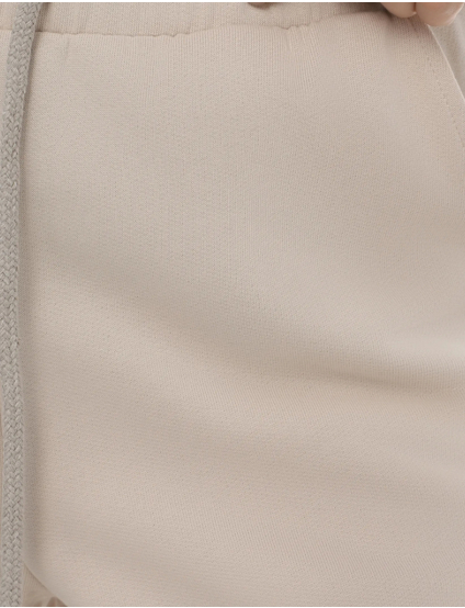 Картинка Жіночі бежеві трикотажні штани