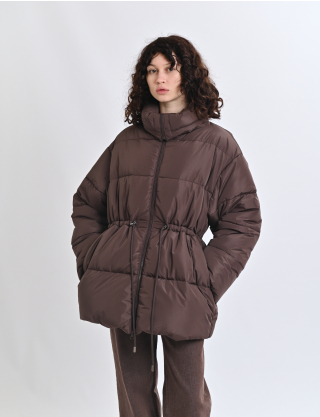 Картинка Пуховик коричневий 