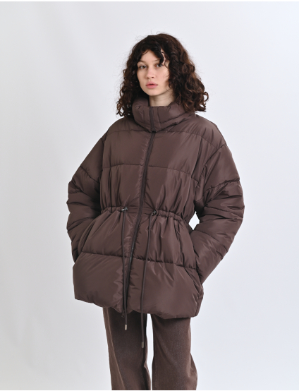 Картинка Пуховик коричневий 