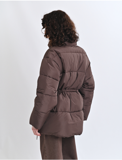 Картинка Пуховик коричневий 